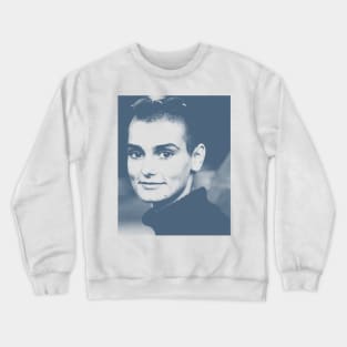 Sinead O'Connor Blue Vintage Crewneck Sweatshirt